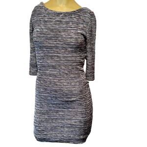 Lily Rose Multicolored Stretchy Form Fitting Hourglass Dress Extra Small NWT